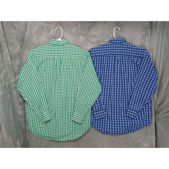 Brooks Brothers 346 Shirt Mens Medium Button Down Long Sleeve Cotton Lot of 2 - Picture 2 of 7